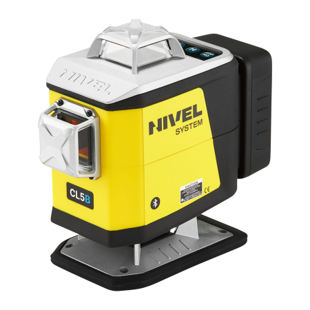 Laser krzyżowy Nivel System CL5B (+ statyw SJJ-M1 EX + czujnik CLS5) – z niebieską wiązką, 4x360° + dalmierz HDM-LittleFriend – GRATIS!